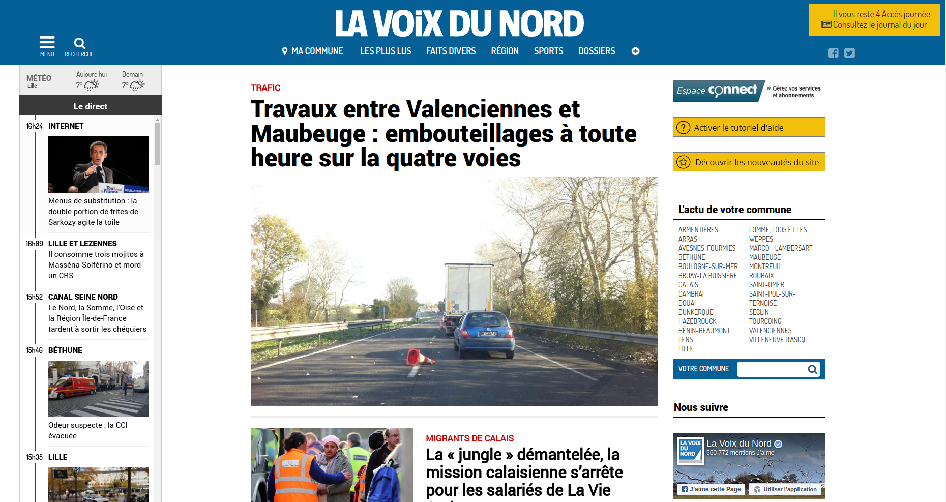 La Voix du Nord fait une fois de plus confiance à Audaxis
